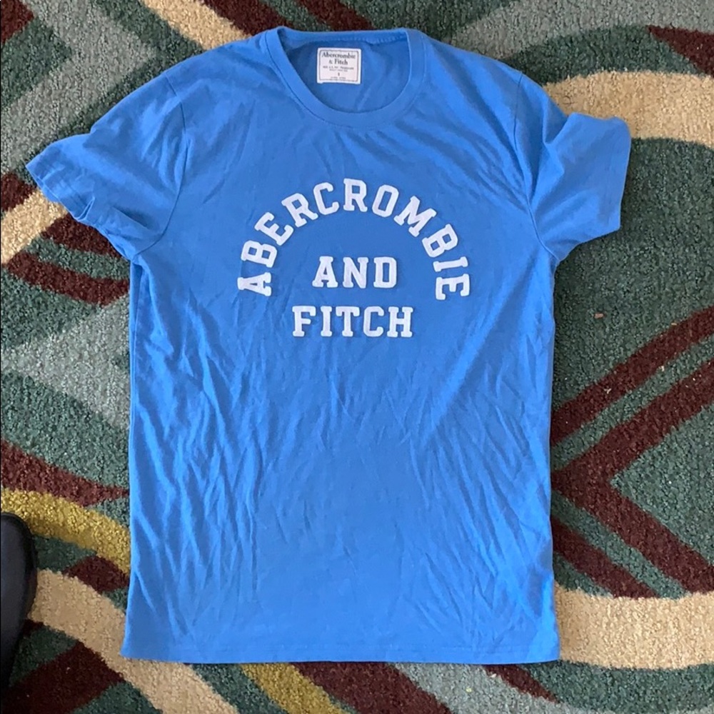 A&F blue classic graphic tee•small•Great condition